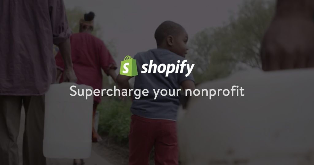 shopify supercharge your non profits